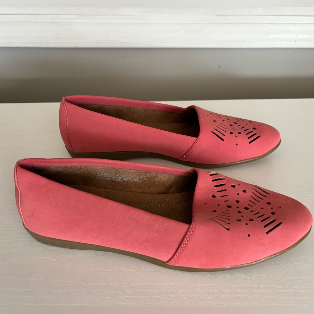 Aerosoles Light Blush Pink Pointed Flats Women's 8M